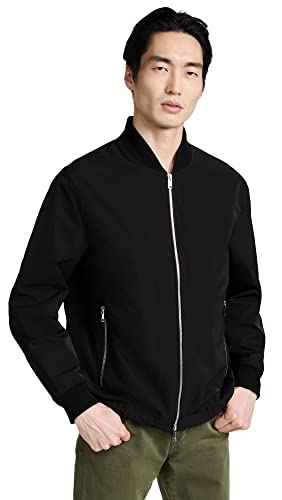 Theory Men's City Bomber Sp Foundation Tech, Black, Large at Theory Men's City Bomber Sp Foundation Tech, Black, Large at